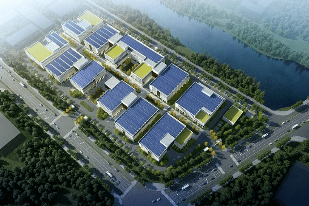 连云港高新区华体会hth体育最新登录产业园项目主体工程全部封顶