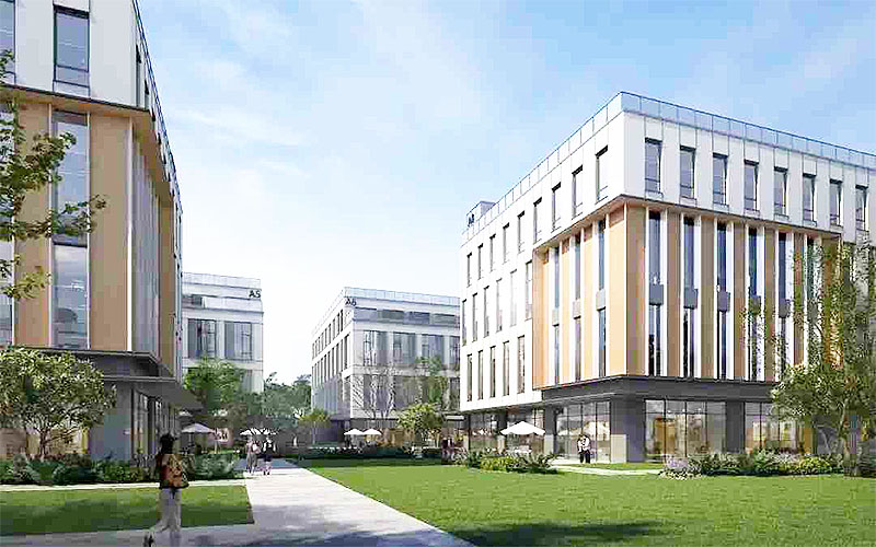 海淀北部医药健康创新园进入交付倒计时