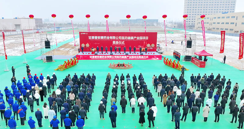 甘肃兰州医药健康产业园项目开工