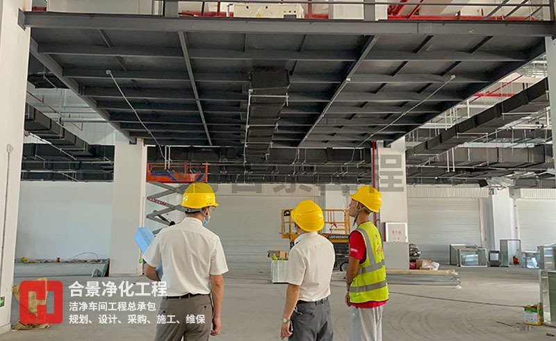 宇皓新型光学材料无尘车间厂房