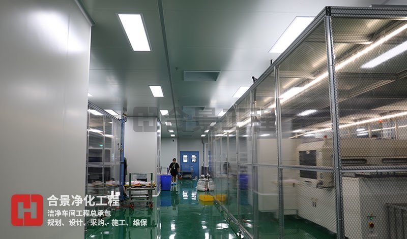 宇皓新型光学材料无尘车间厂房