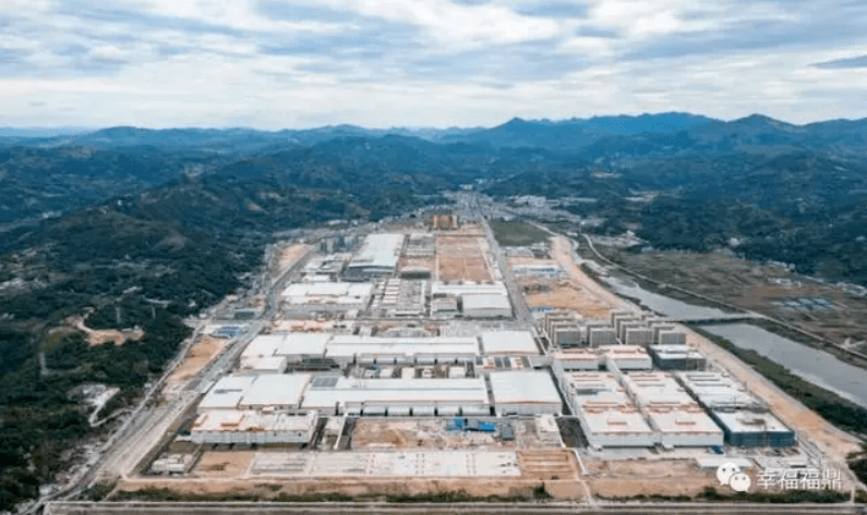 福鼎时代锂离子电池厂房建设