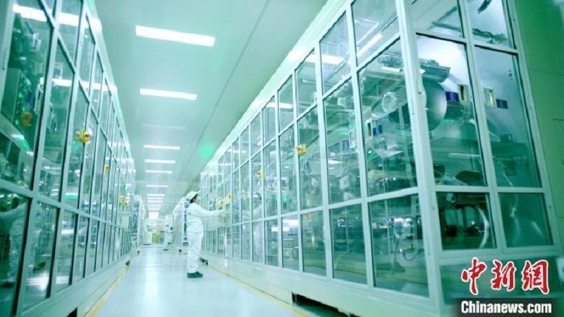 图为资料图，海辰储能M1生产线。?曾欣平供图