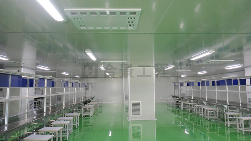 东聚电子净化工程案例